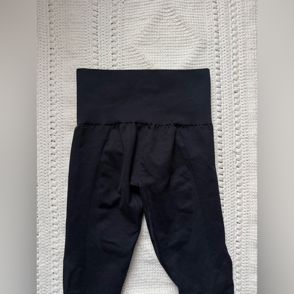 LNDR The Chisel 7/8 Leggings Black Womens Large/XL Super Sculpt Seamless - Picture 12 of 12